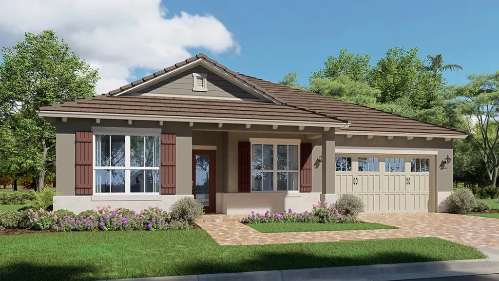 Ainsley elevation rendering