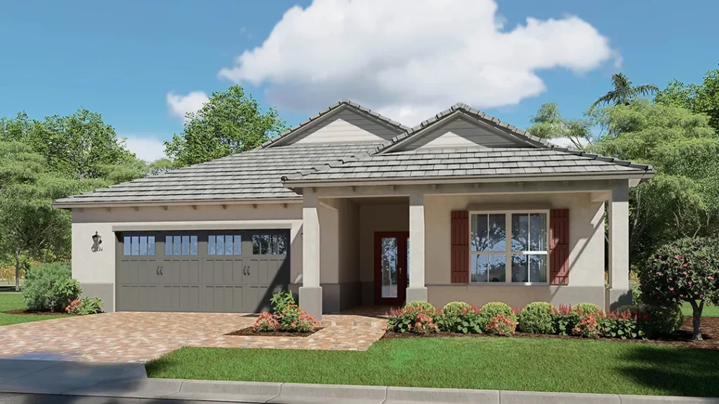 Carrington elevation rendering