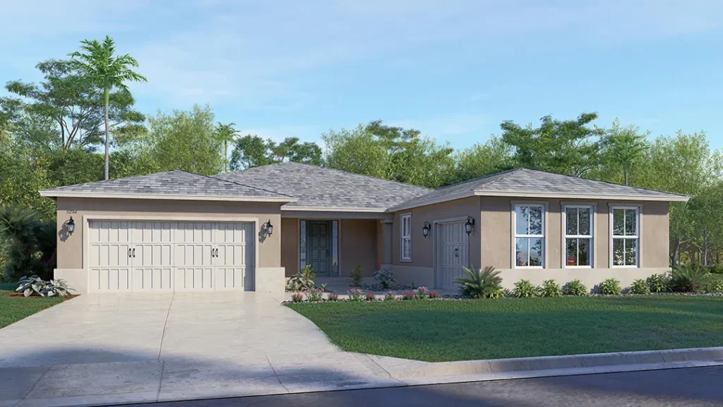 elevation rendering of the Willow model